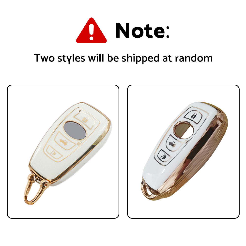 TPU Remote Key Fob Case Cover Fits For Subaru BRZ Forester Outback Impreza WRX.