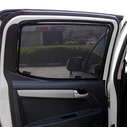Rear Car Window Sun Shade 2x Suitable For Isuzu D-MAX 2nd Gen / Holden Colorado 2012-2020