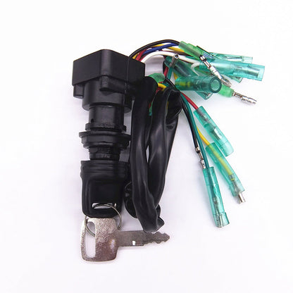Ignition Switch Key Assy For Yamaha Outboard Motor Control Box 703-82510-43-00 G.