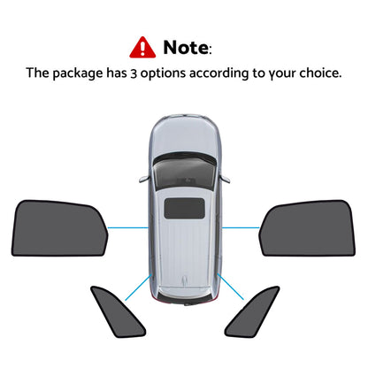 Magnetic Mesh Sun Blind Shades Suitable for Audi Q3 2019-2025