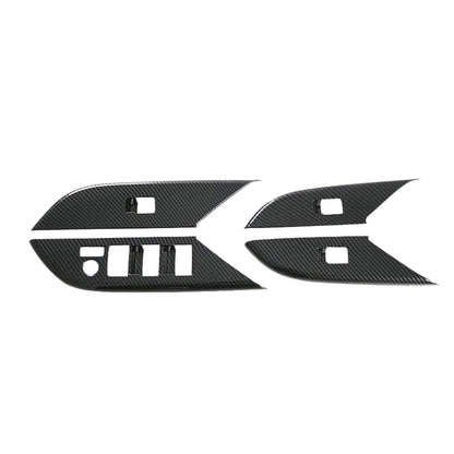 Window Lift Panel Cover Trim Sticker 4x Suitable For Toyota Hilux Revo 2024