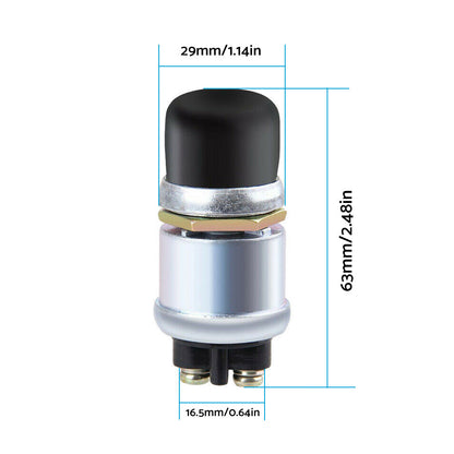 4x 12V Car Ignition Push Button Switch Suitable For Engine Start Track Vehicles Heavy Duty
