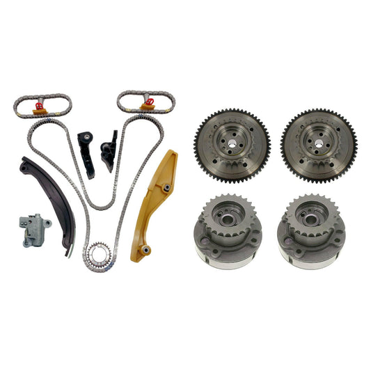 Timing Chain Kit & Camshaft Gear Suitable For Ford Explorer Taurus F-150 MKX 3.5L 3.7L 5.4L.