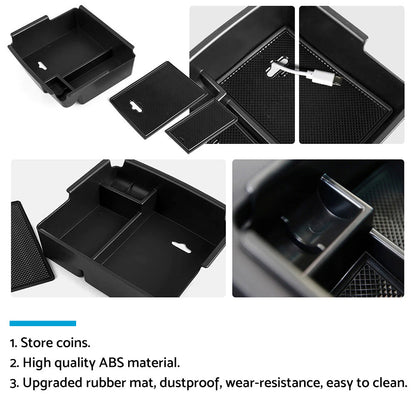 Center Console Armrest Storage Box Tray Suitable for SsangYong Musso