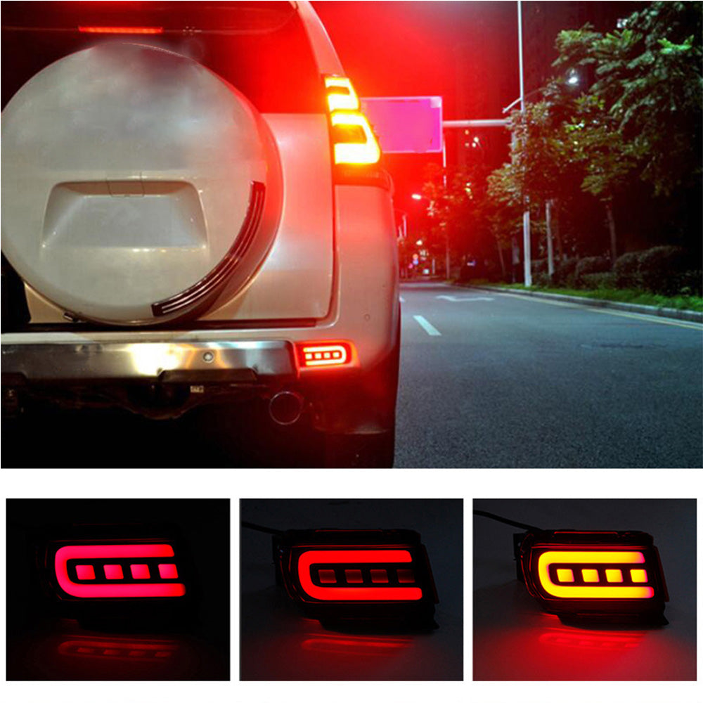 Rear Bumper LED Tail Brake Signal Light Suitable for Toyota Prado