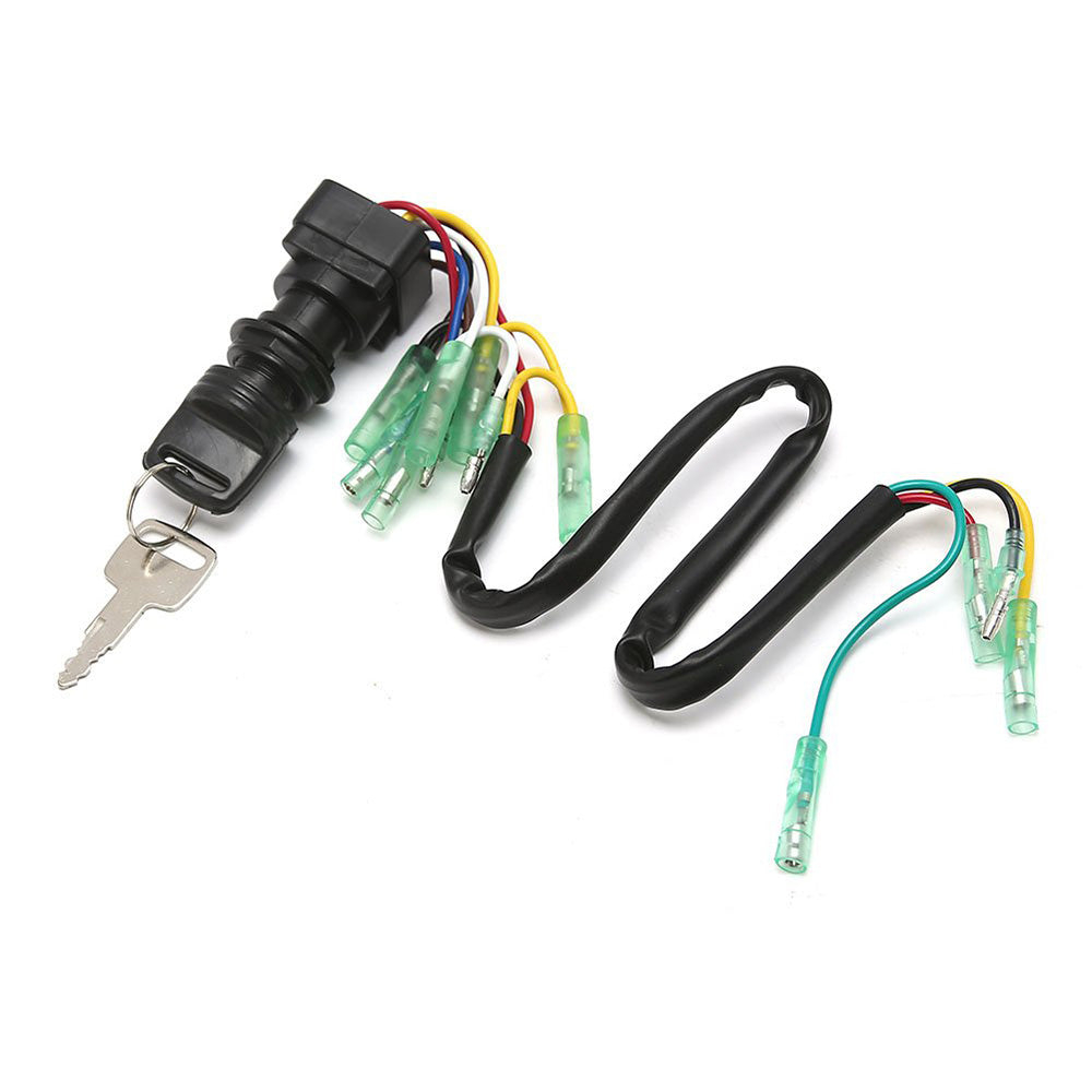 Ignition Switch Key Assy For Yamaha Outboard Motor Control Box 703-82510-43-00 G.