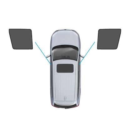 Car Window Magnetic Sun Shade Suitable For Nissan Patrol Y62 Series 2012-2024