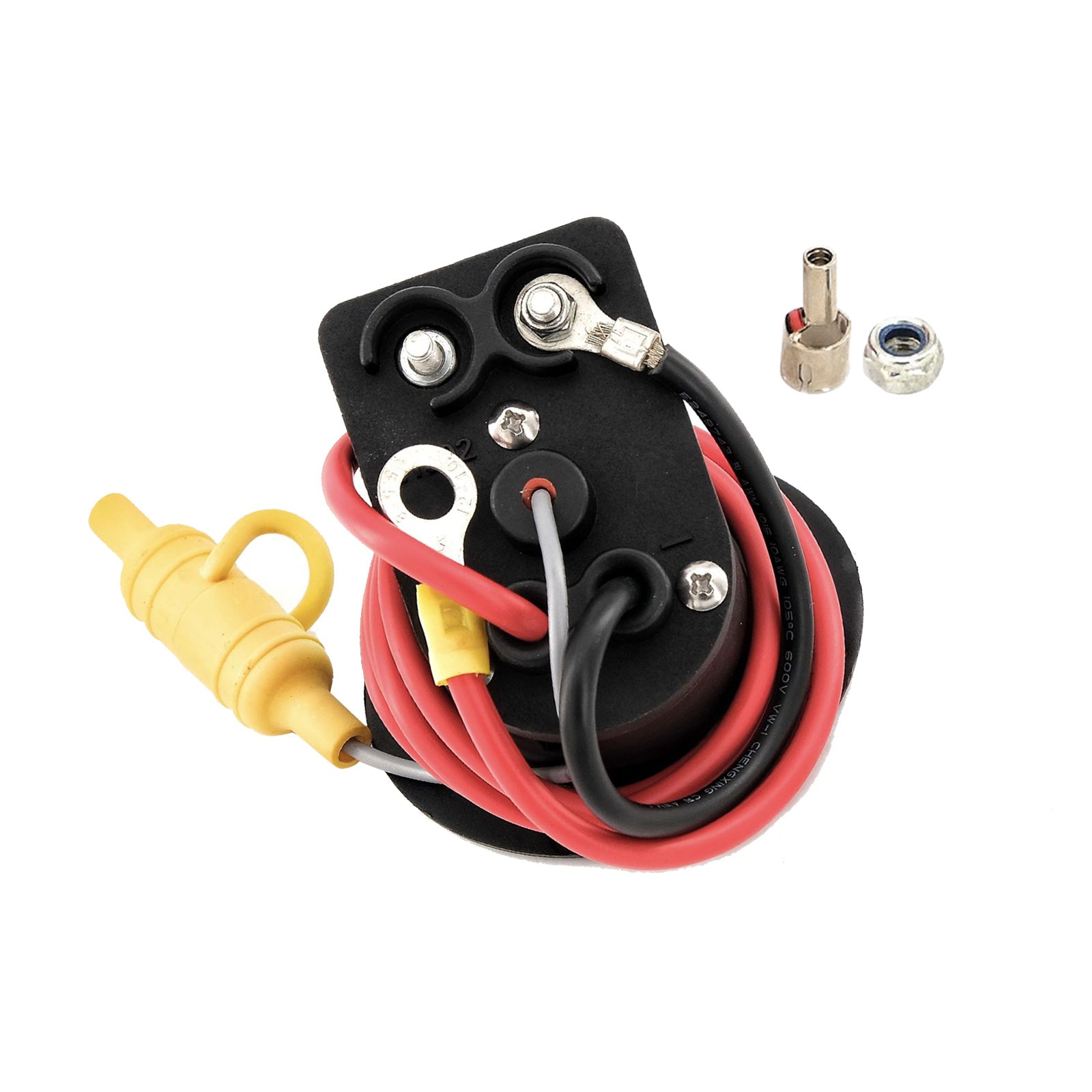 48V Golf Car Charger Receptacle and Fuse Assembly Suitable for Club Car DS 2000-Up.