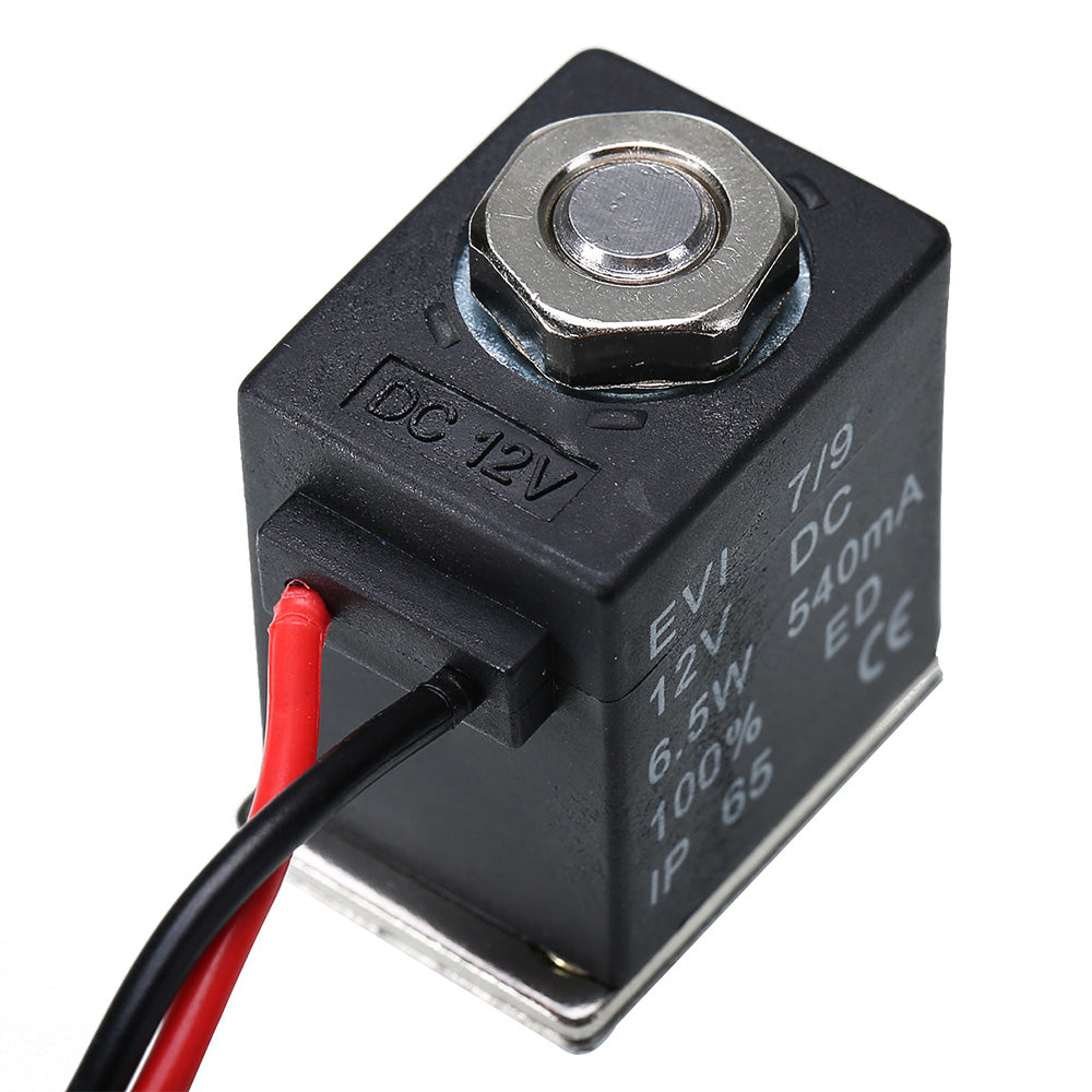 12V 2-Way DC Electric Solenoid Air Valve Normally Closed Suitable For 1 or 4-Inch Systems