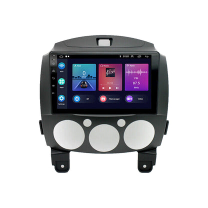 Android 13 Head Unit 9'' Apple CarPlay Bluetooth Suitable for Mazda 2