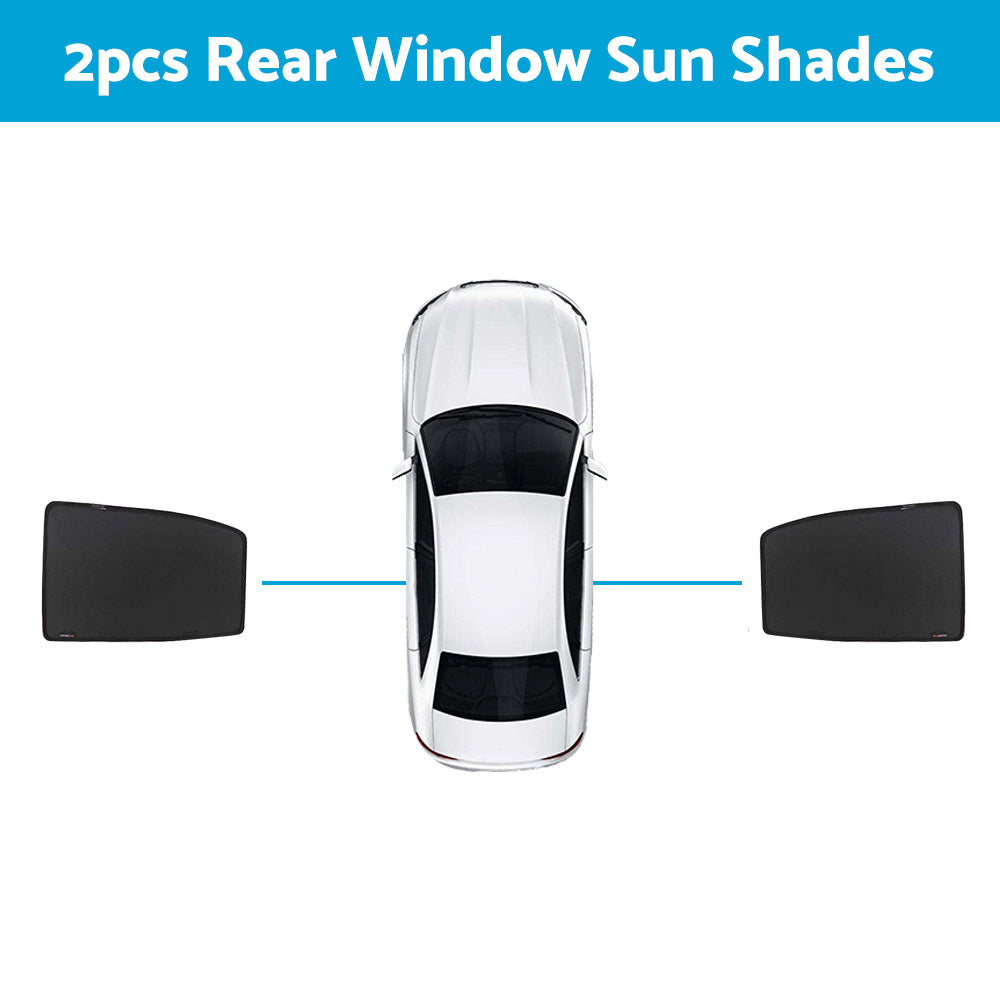 Rear Car Window Sun Shade 2x Suitable For Isuzu D-MAX 2nd Gen / Holden Colorado 2012-2020