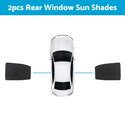 Rear Car Window Sun Shade 2x Suitable For Isuzu D-MAX 2nd Gen / Holden Colorado 2012-2020