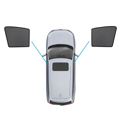 Magnetic Mesh Sun Shades Suitable for Audi Q7 4LB