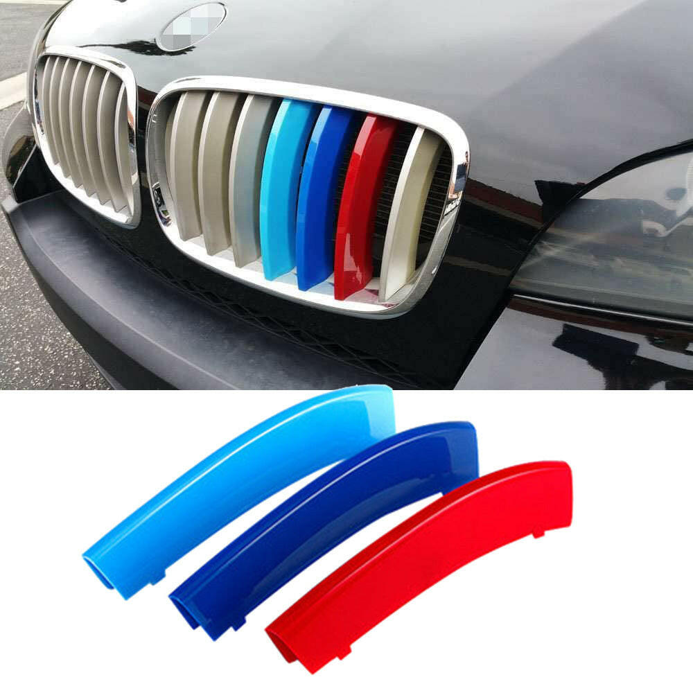 M-Tech Kidney Grille 3-Color Cover Clips Suitable For BMW X5 E70 2008-2013.