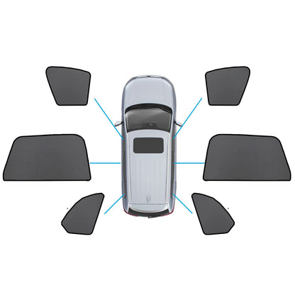 Car Window Sun Shade Magnetic Mesh Blind Suitable For BMW X5 G05 F95 2018-On
