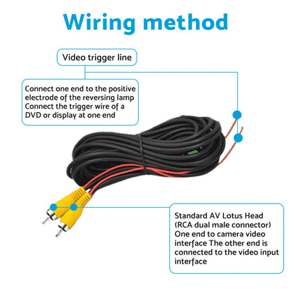 RearView Camera Parking Reverse Cam Suitable for Subaru Forester Outback Impreza.