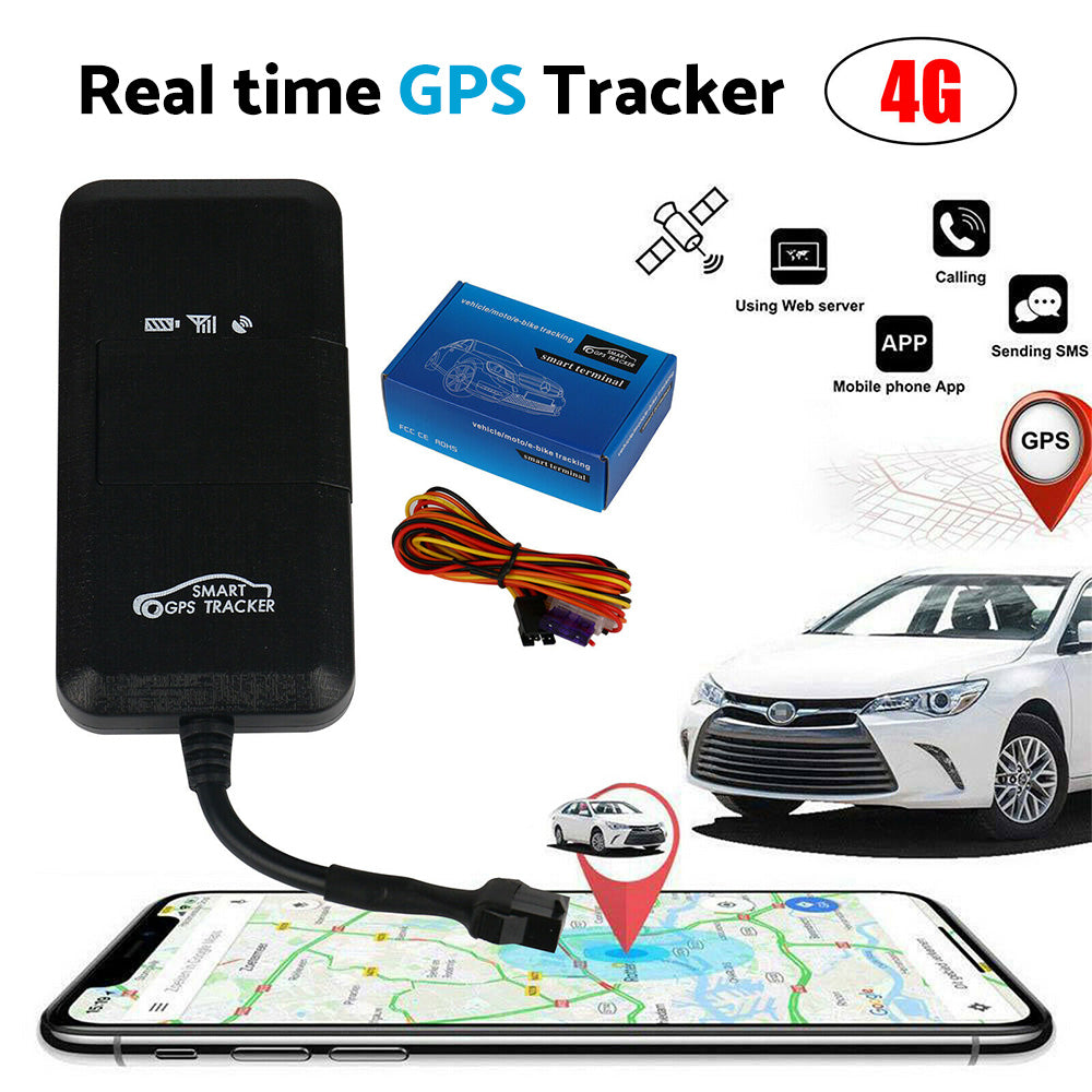 4G GPS Tracker Suitable for Car Vehicle Anti-Theft Real-Time Alarm Tracking Devi
