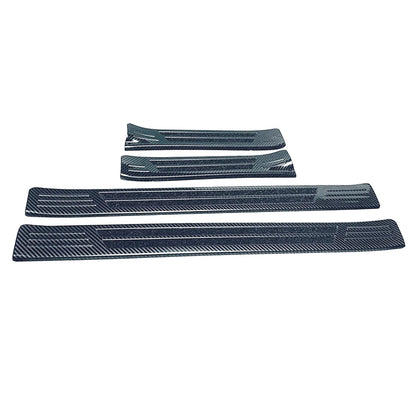 4PCS Door Sill Protection Strips Suitable for Subaru Crosstrek 23-24 Accessories.