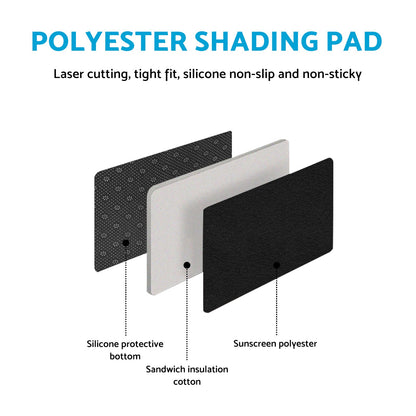 Non-Slip Dash Mat Suitable For LDV D90 SV9A 2017-2022 Black Dashboard Cover