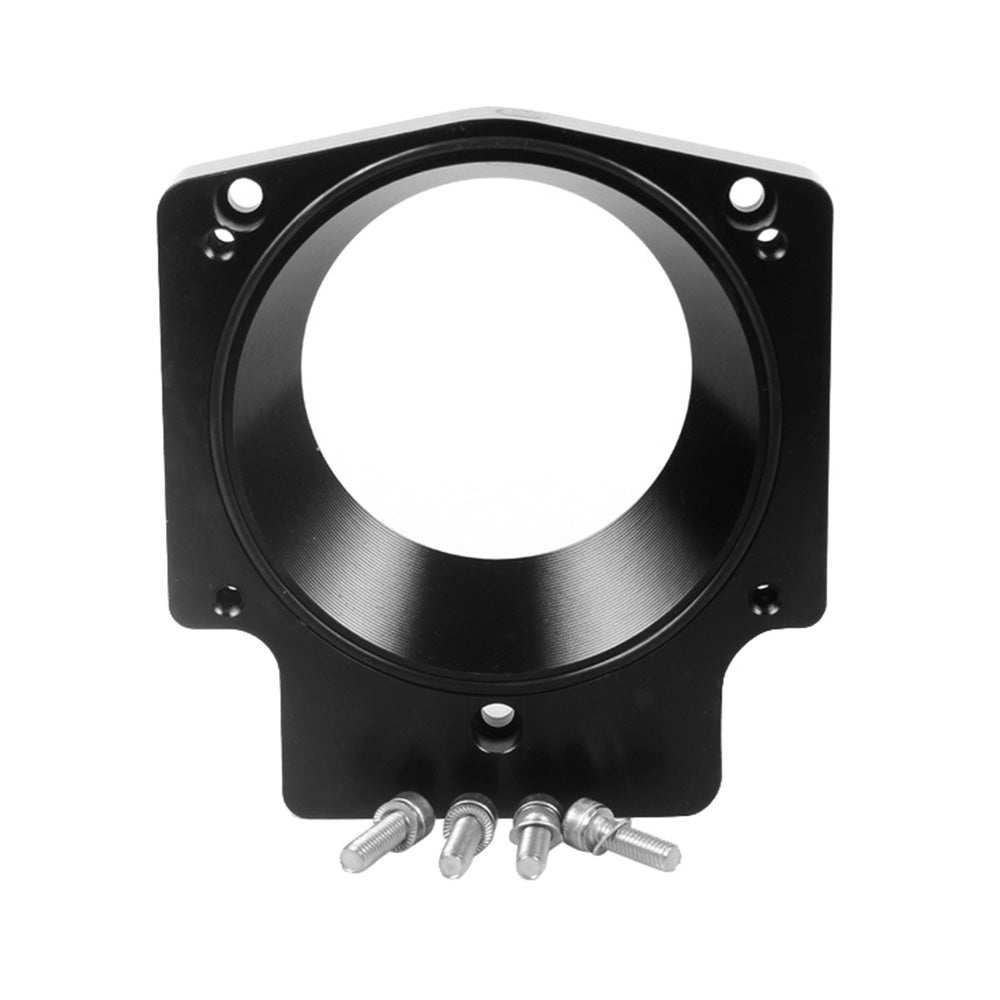 102mm Throttle Body Spacer Adapter Suitable for GM LS1 LS2 LS6 Engines Black