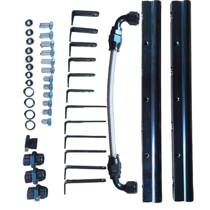 Intake Manifold with Fuel Rail Set Suitable For LS3 L92 / L96 / L99 NBSS Engine Gen IV GM