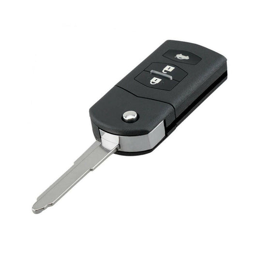 3 Button Complete Remote Car Key 433MHz ID63 80Bit Chip Suitable For Mazda 2 3 6.