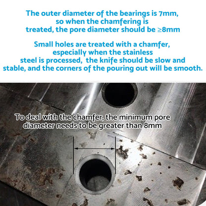 Air Chamfering Tool Suitable For Mini Pneumatic Beveling and Deburring Applications