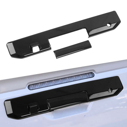 Glossy Black Rear Tail Gate Tailgate Handle Cover Suitable For Triton L200 23-25