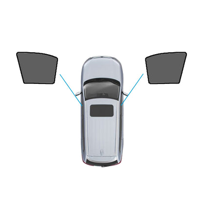 Window Shade Black Suitable For Toyota RAV4 2005-2012 UV Protection Window.