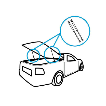 Gas Struts Lift Support 725mm Suitable For Holden Commodore VU VY VZ Ute Hard Lid Cover.
