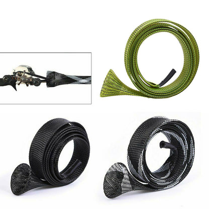 5Pcs 190cm Fishing Rod Cover Rod Sleeve Rod Sock Pole Glove Protector Tools.