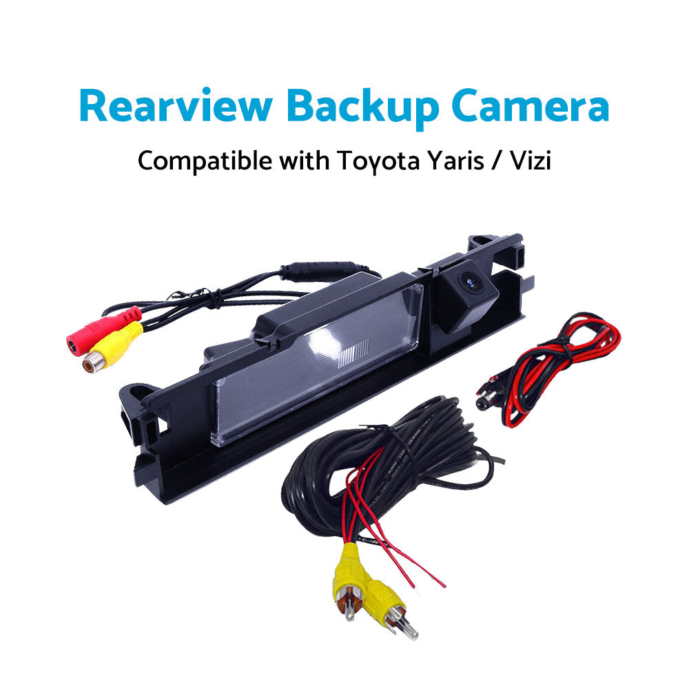 Car Reverse Rear View Backup Camera Suitable for Toyota Yaris Vizi 2006-2012.